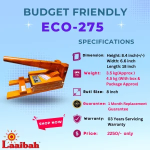 Laaibah Ruti Maker ECO-275