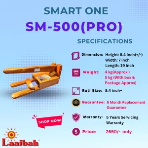 Laaibah Ruti Maker SM-500 (Pro)